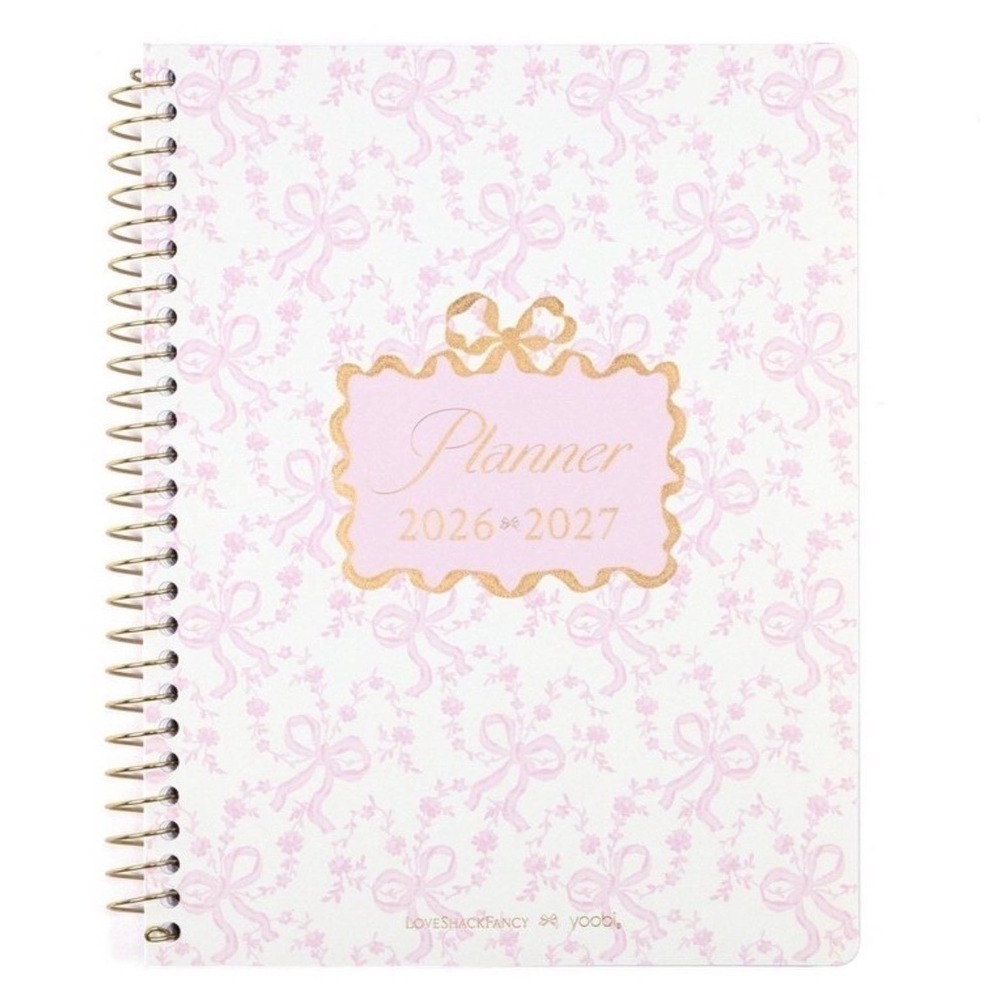 Love Shack Fancy Planner 2026 2027 Weekly Monthly Academic Organizer NEW SCHOOL